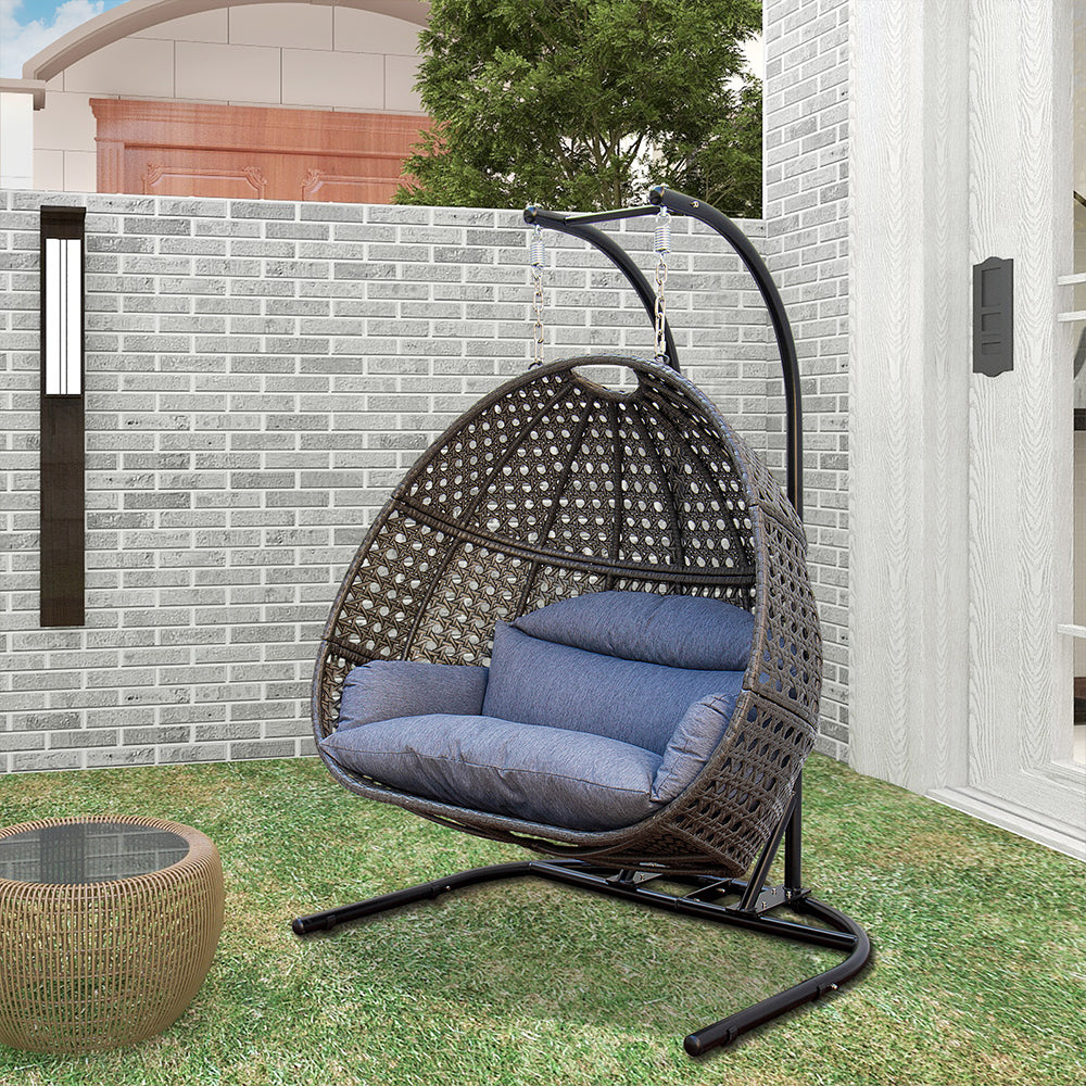 2 Person swing chair-hanging chair for Outdoor Patio