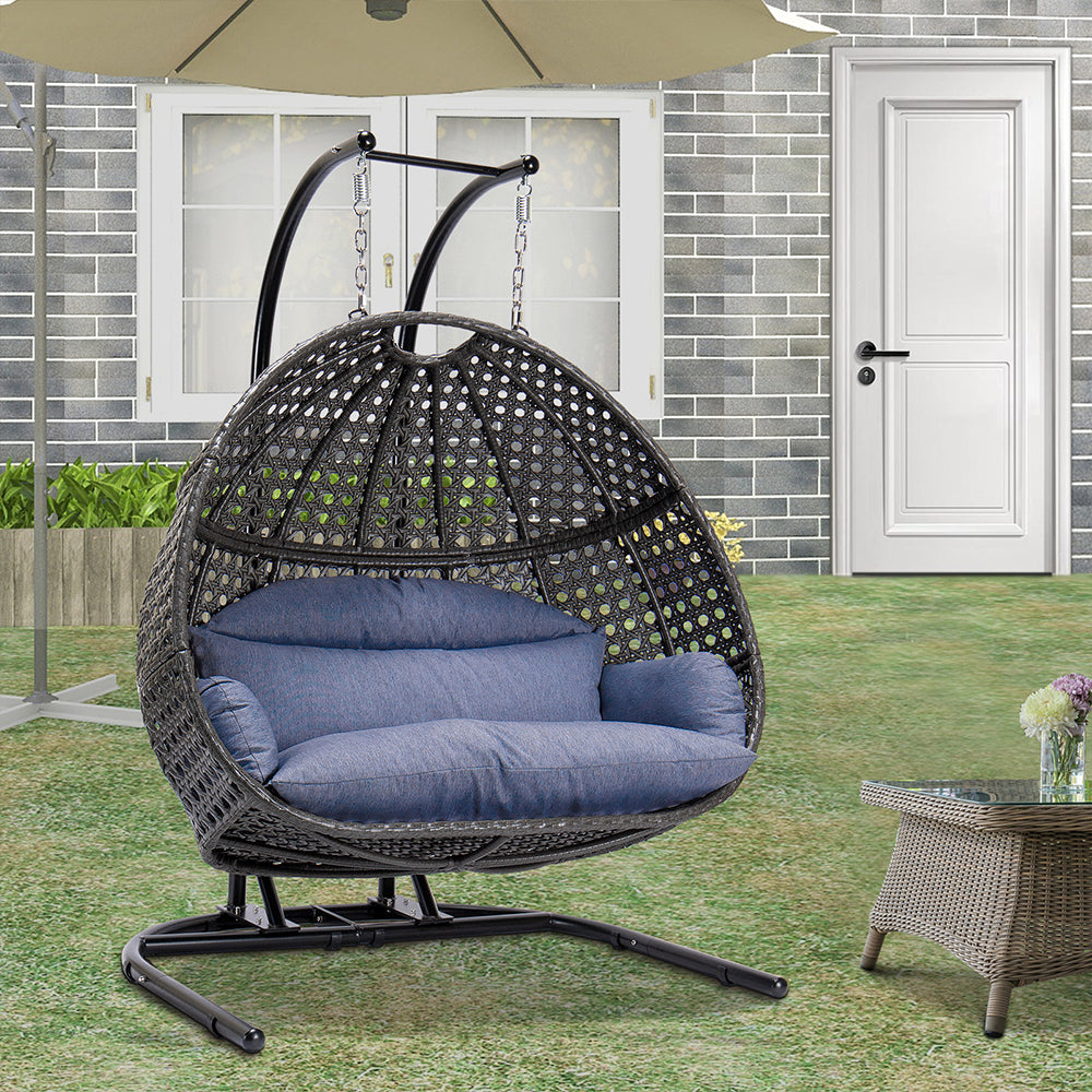 2 Person swing chair-hanging chair for Outdoor Patio