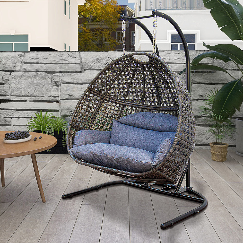 2 Person swing chair-hanging chair for Outdoor Patio