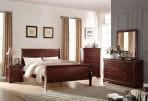 Acme Furniture Sleigh Beds Acme Louis Philippe Sleigh Queen Bed