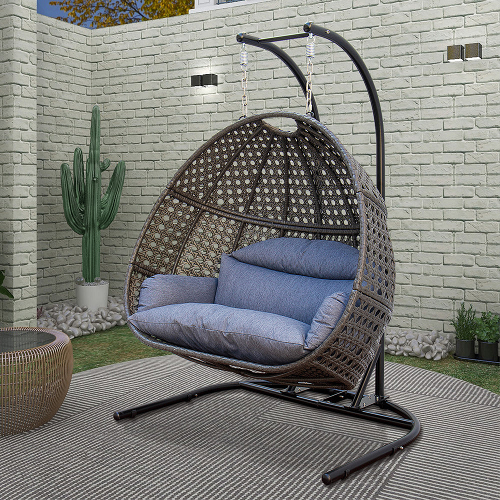 2 Person swing chair-hanging chair for Outdoor Patio