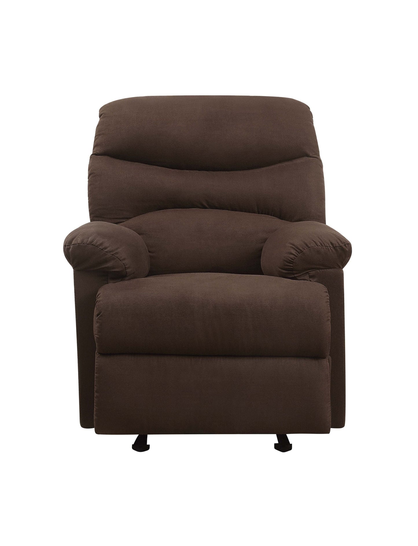 Comfort Living Spaces ACME Arcadia Glider Recliner (Motion) in Chocolate Microfiber 00635