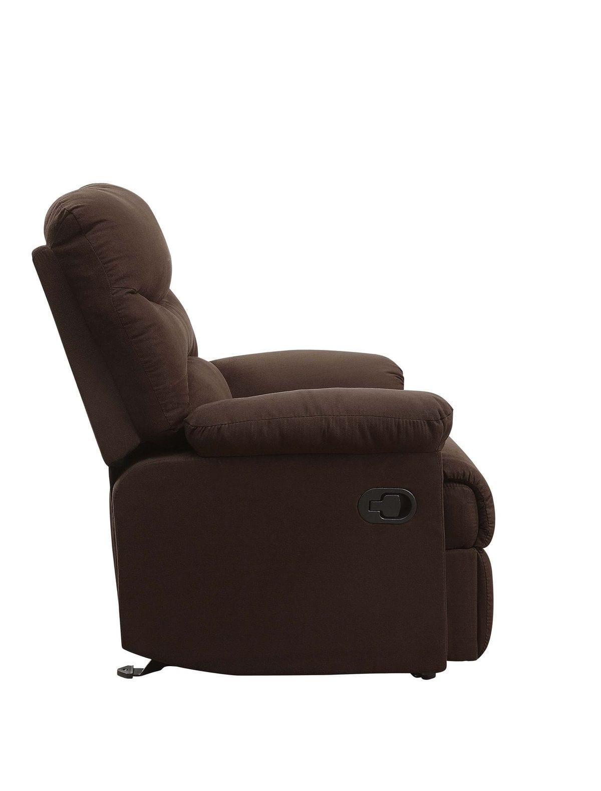 Comfort Living Spaces ACME Arcadia Glider Recliner (Motion) in Chocolate Microfiber 00635