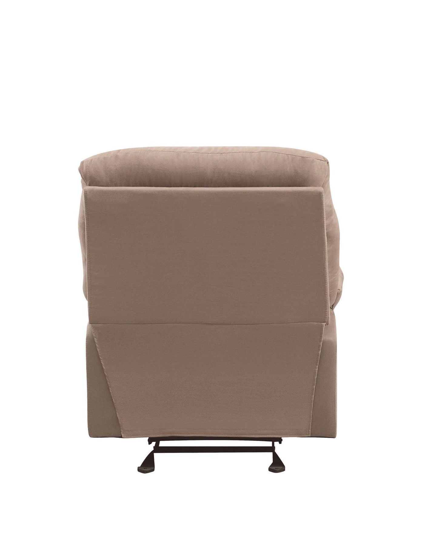 Comfort Living Spaces ACME Arcadia Recliner (Motion) in Light Brown Microfiber 00627