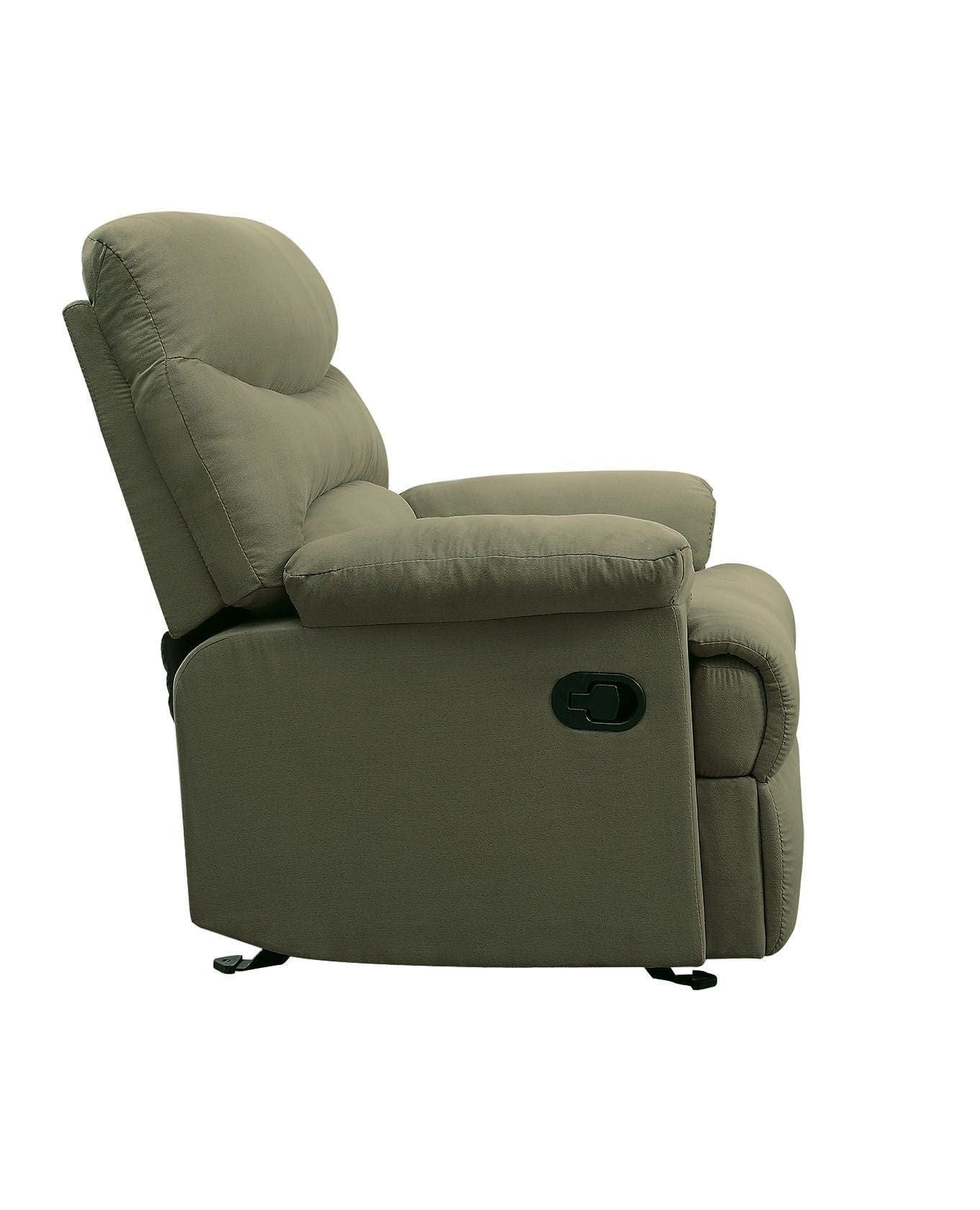 Comfort Living Spaces ACME Arcadia Recliner (Motion) in Sage Microfiber 00630