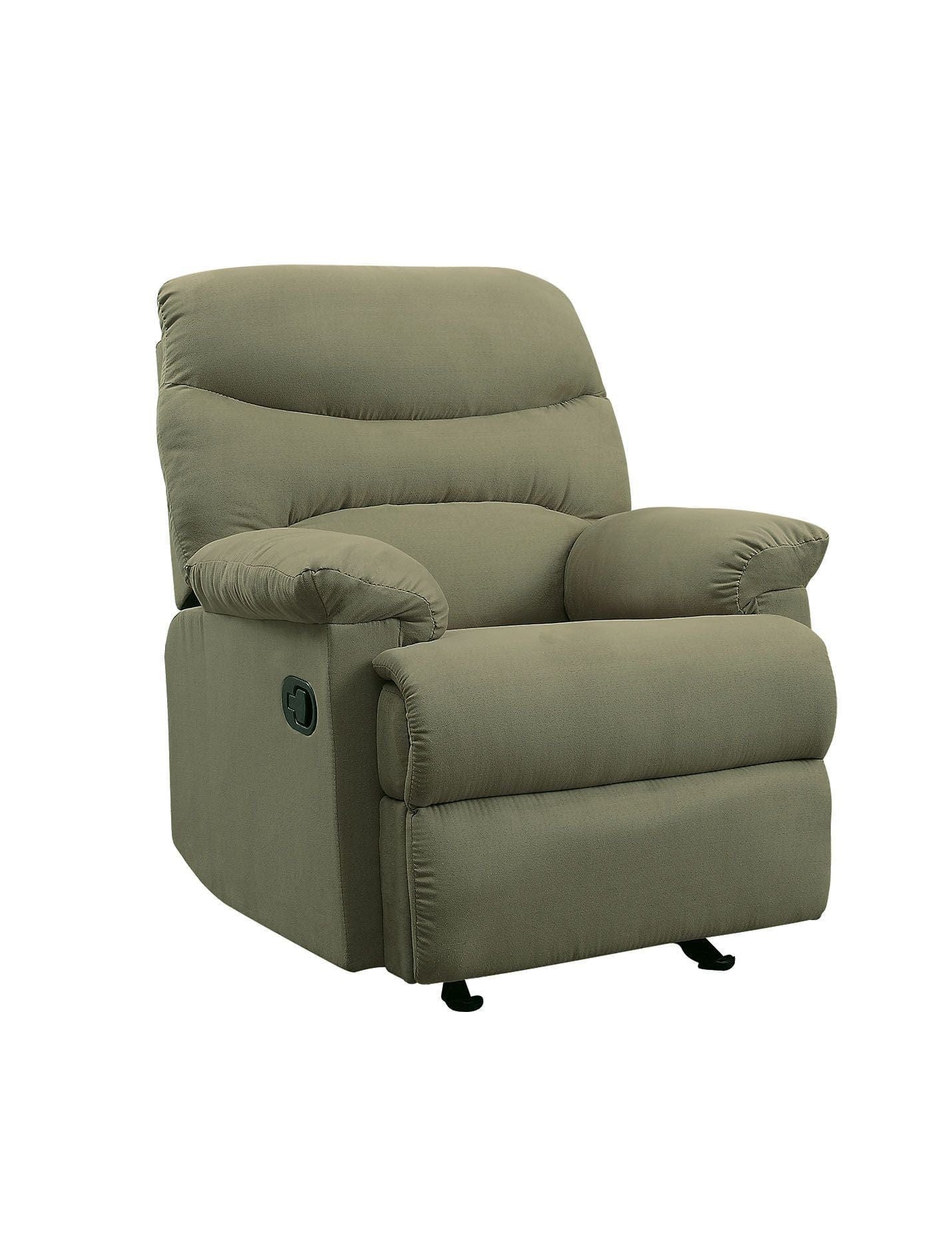 Comfort Living Spaces ACME Arcadia Recliner (Motion) in Sage Microfiber 00630