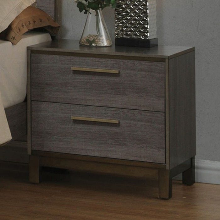 GigaCloud Nightstands Antique Gray Bedroom Furniture Nightstand