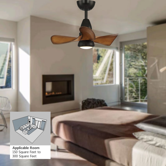 28 In.Intergrated LED Ceiling Fan