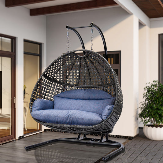 2 Person swing chair-hanging chair for Outdoor Patio